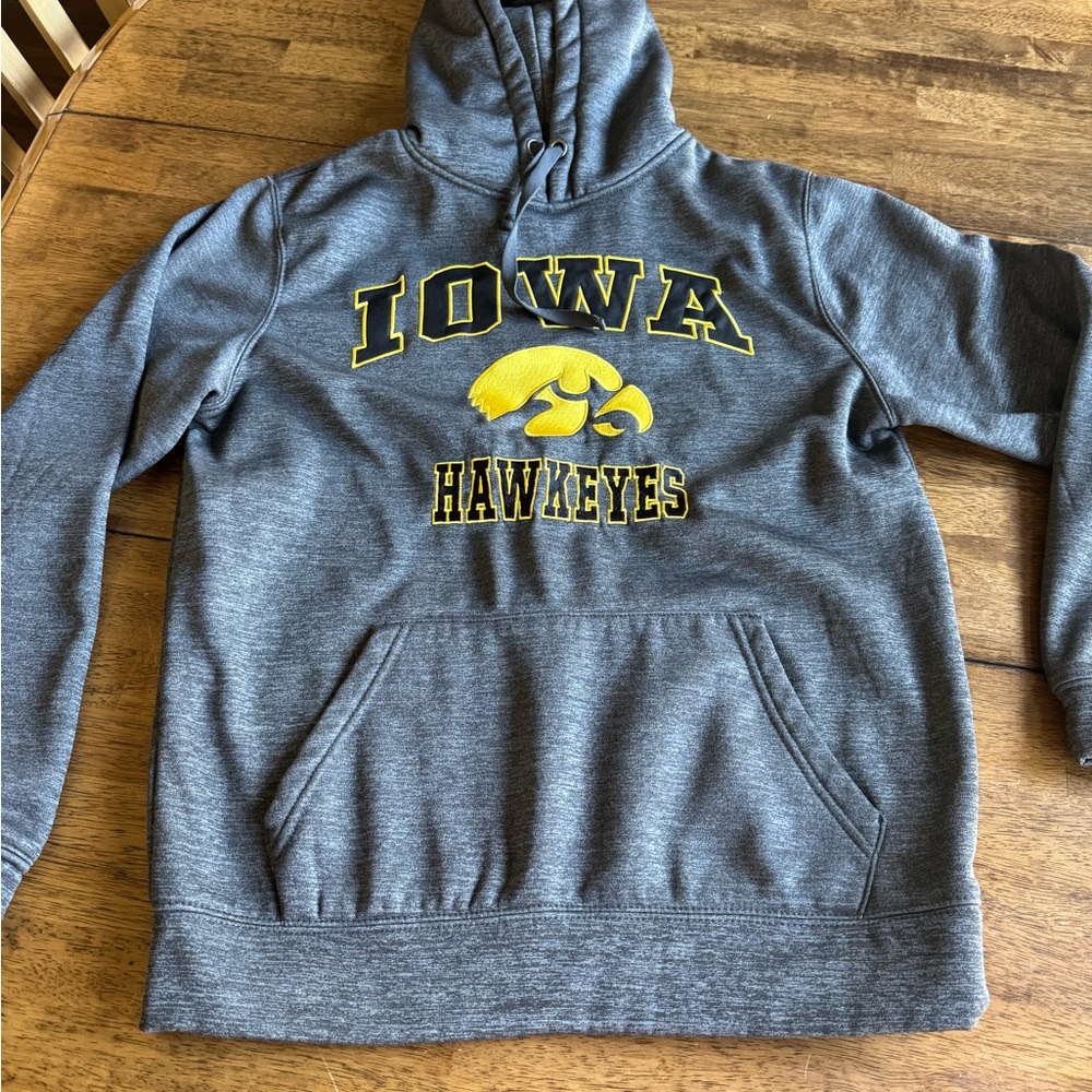 Iowa Hawkeyes Gray Hoodie